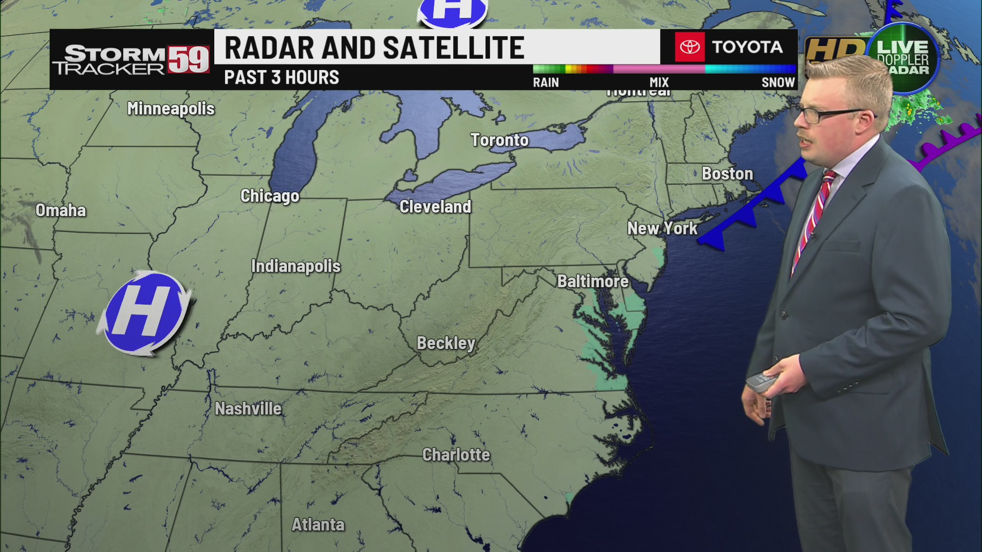 Beautiful weather pattern continues into the weekend