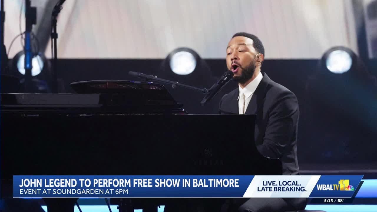 Fells Point record store hosts free John Legend event