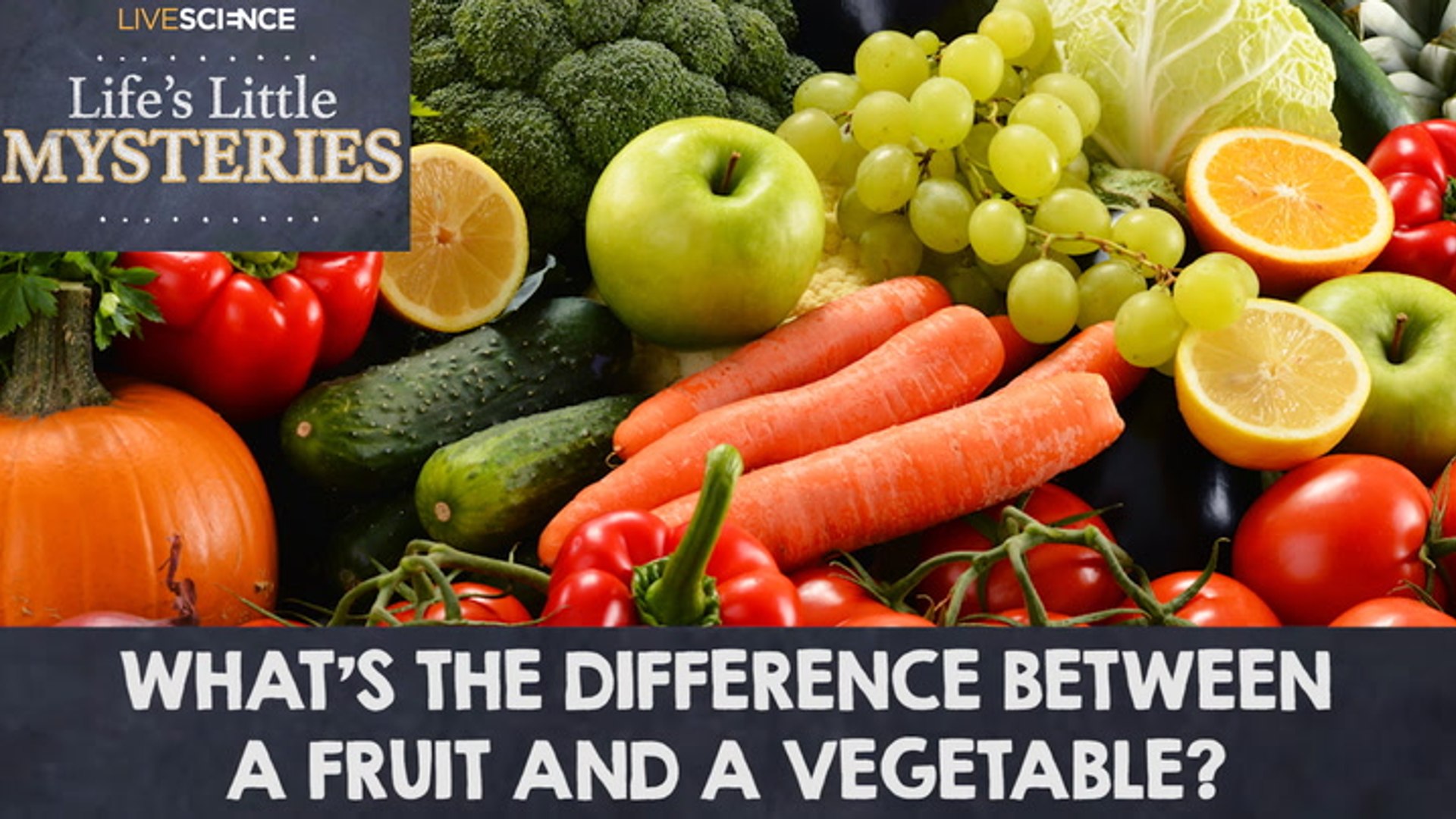 What's the difference between a fruit and a vegetable?