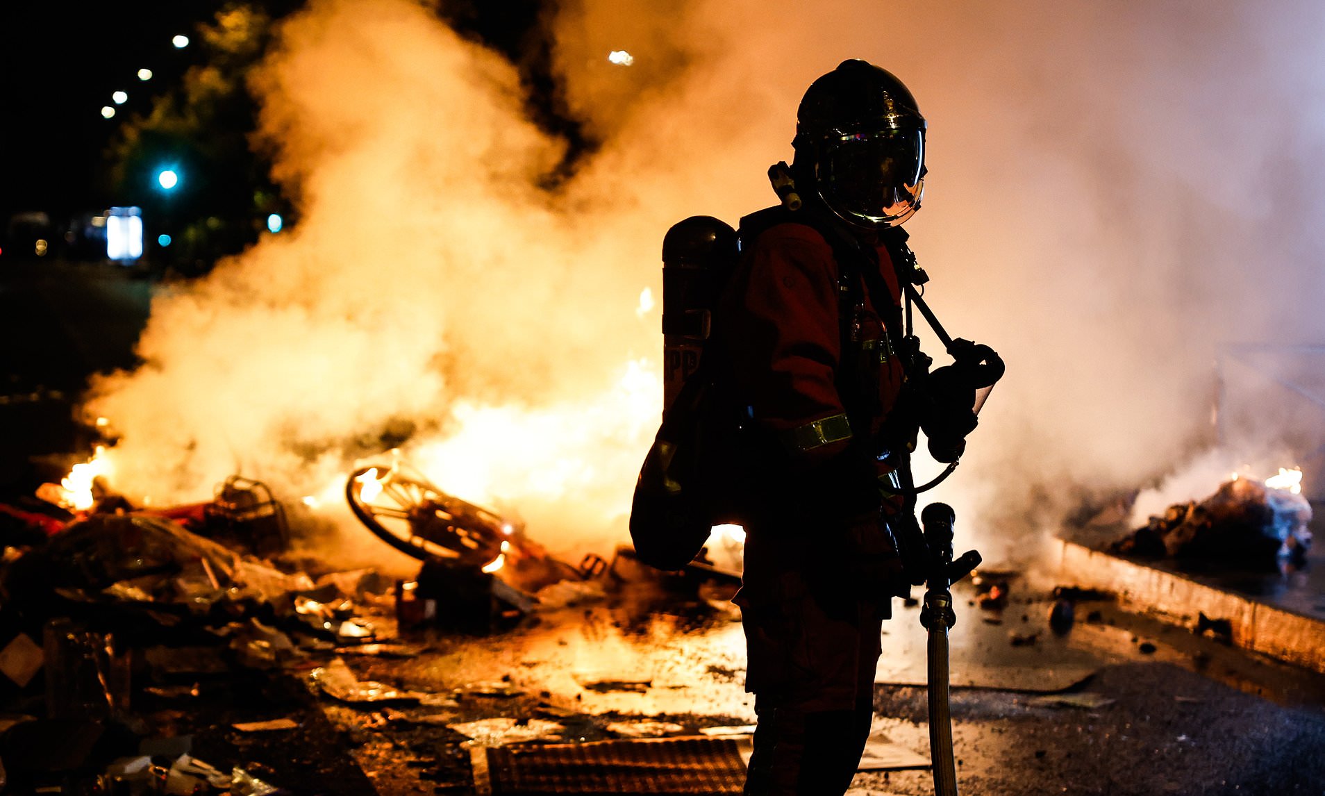 NFL fan event in Paris canceled amid violent protests as league faces huge criticism over game