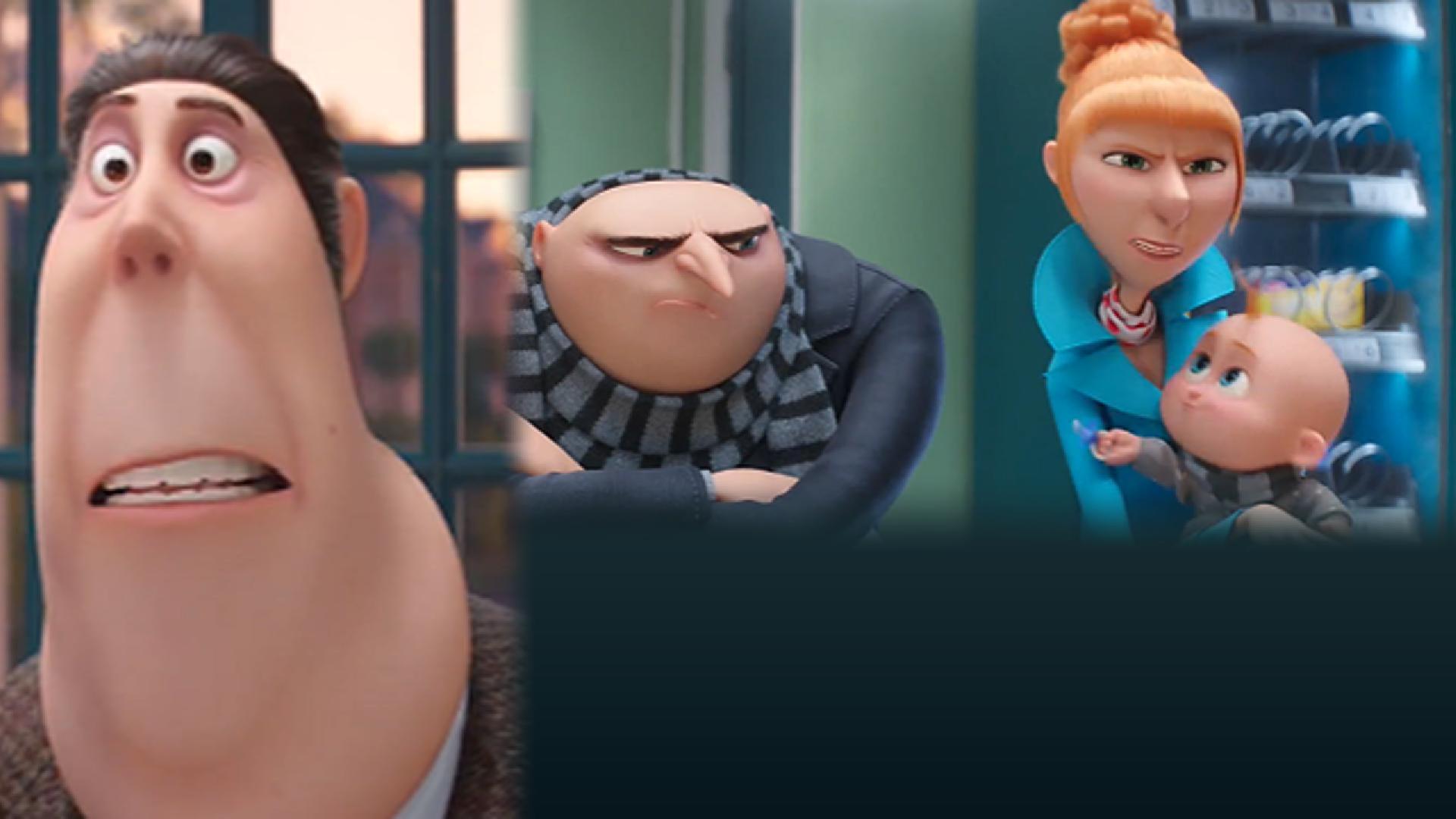 A fish story chills the neighbors in Despicable Me 4 (2024)