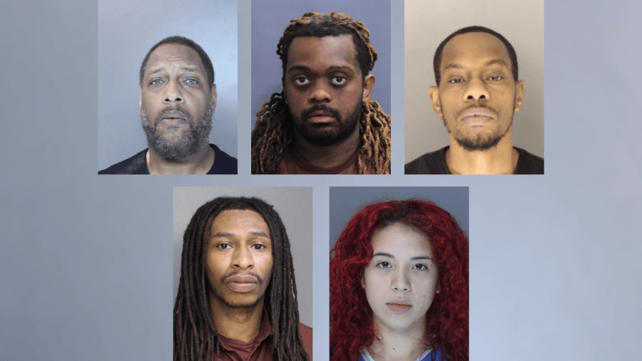 5 charged in central Pa. drug, gun trafficking ring; 3 await arrest