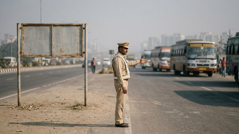 Delhi Police tightens border enforcement as GRAP-I pollution measures begin