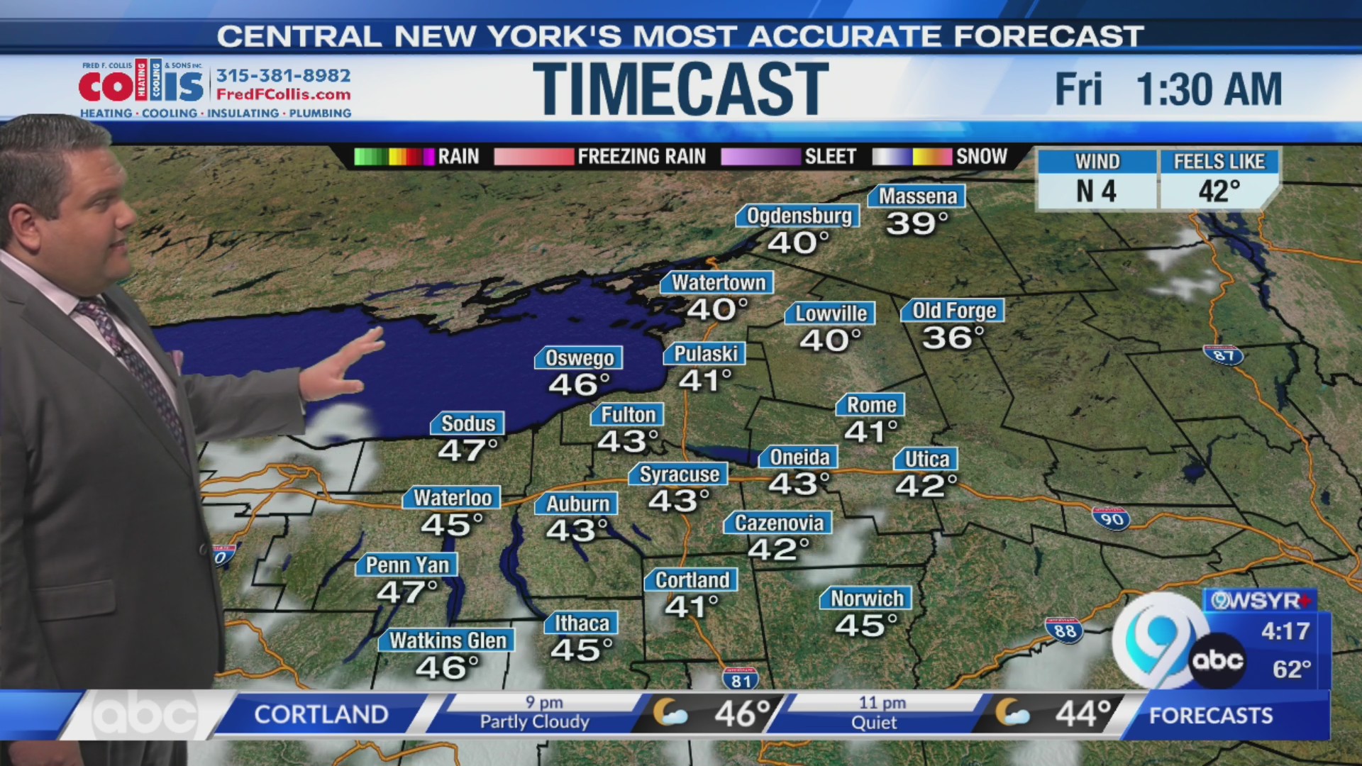 Storm Team forecast: 4 pm Thursday October 22nd