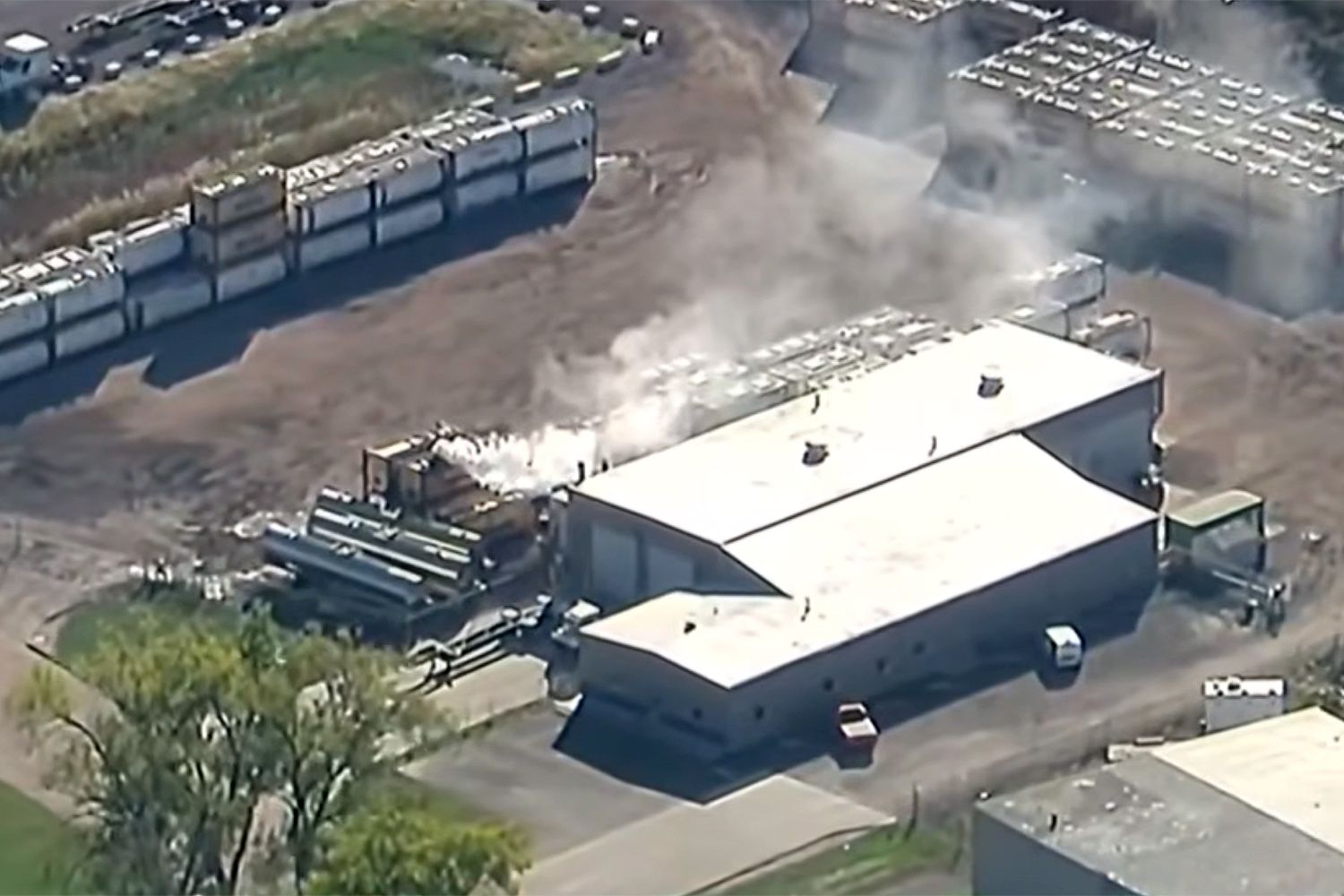 Nearly 60 people treated after hazardous chemical release leads to mile ...
