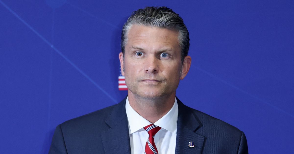 Macho man Hegseth had his staff manhandle Ike’s globe