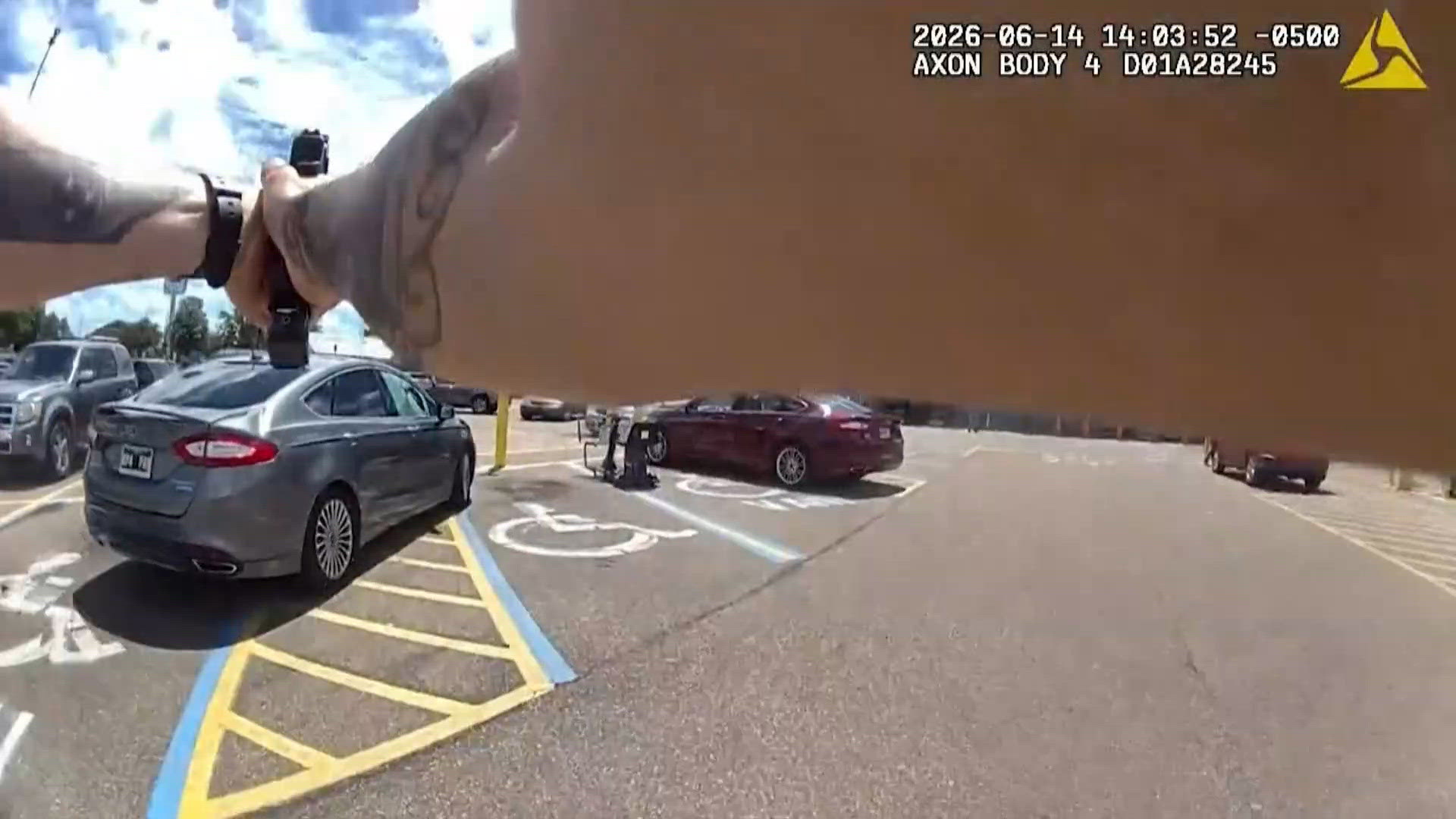 New bodycam footage shows new angle of Senatobia Walmart shooting