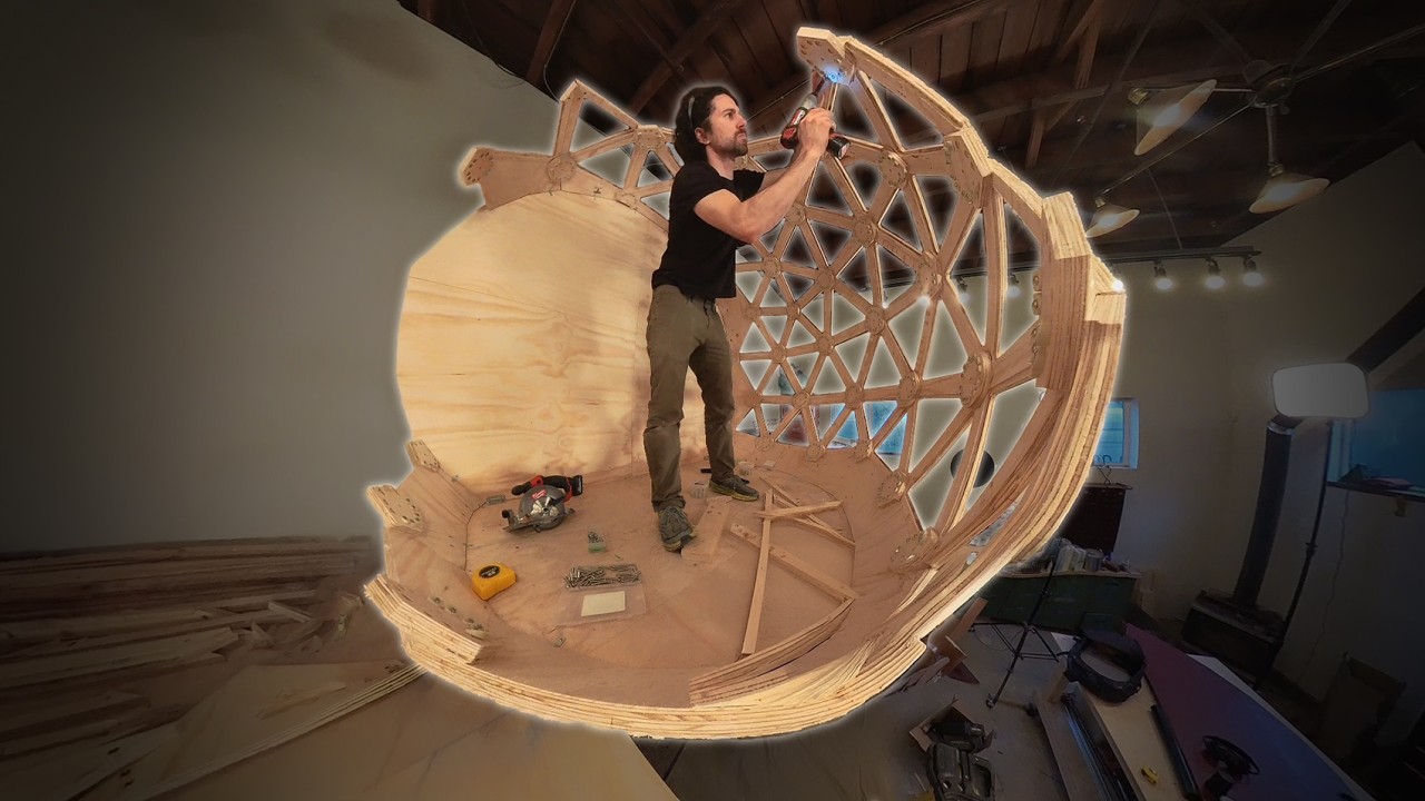 I built an office pod on the ceiling
