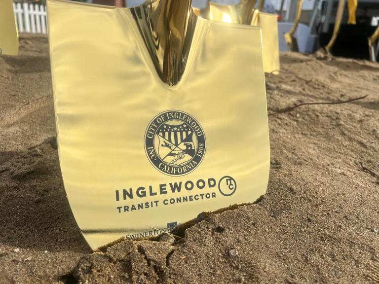 Inglewood breaks ground on transit connector, mobility hub project