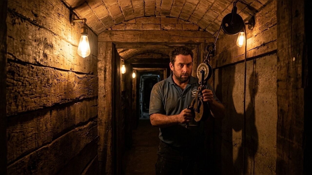 Derbyshire resident completes decade-long World War II-style bunker project