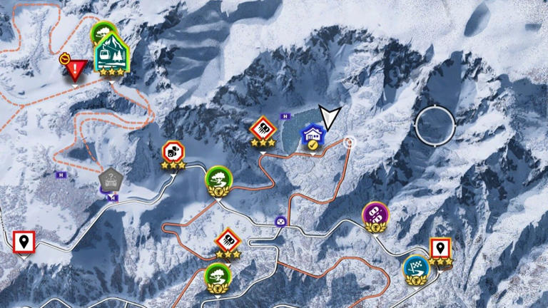 Where to find the Sotoyama region treasure hunt in Forza Horizon 6