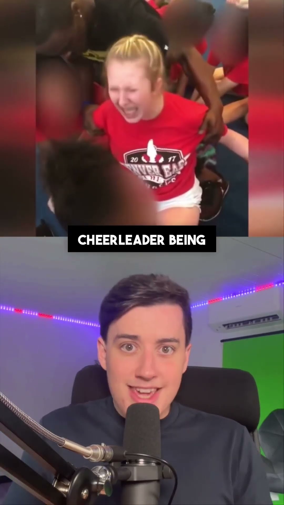 Coach fired after controversial cheerleading video