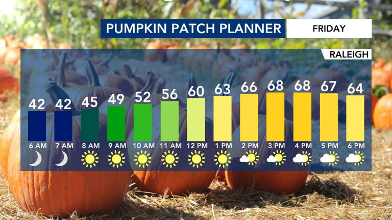 More pleasant weather Thursday, a bit cooler this weekend