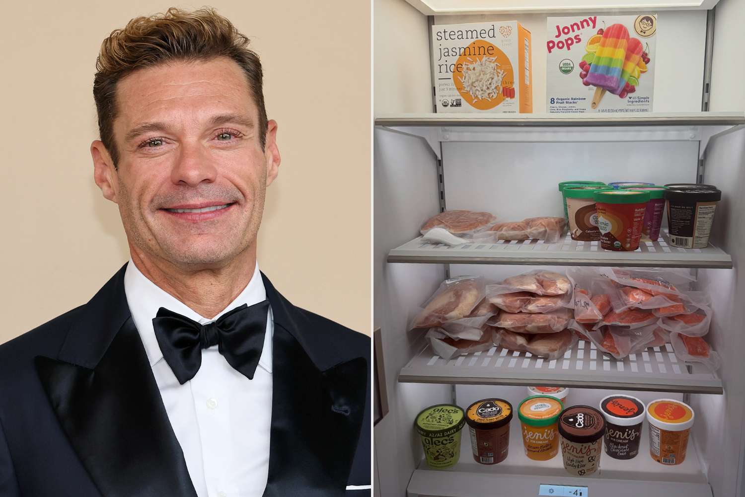 Ryan Seacrest shares a glimpse into his ‘dude freezer’ weeks after ...
