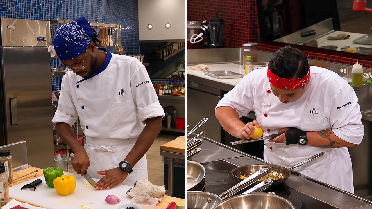 Chefs battle for black jackets with same ingredients