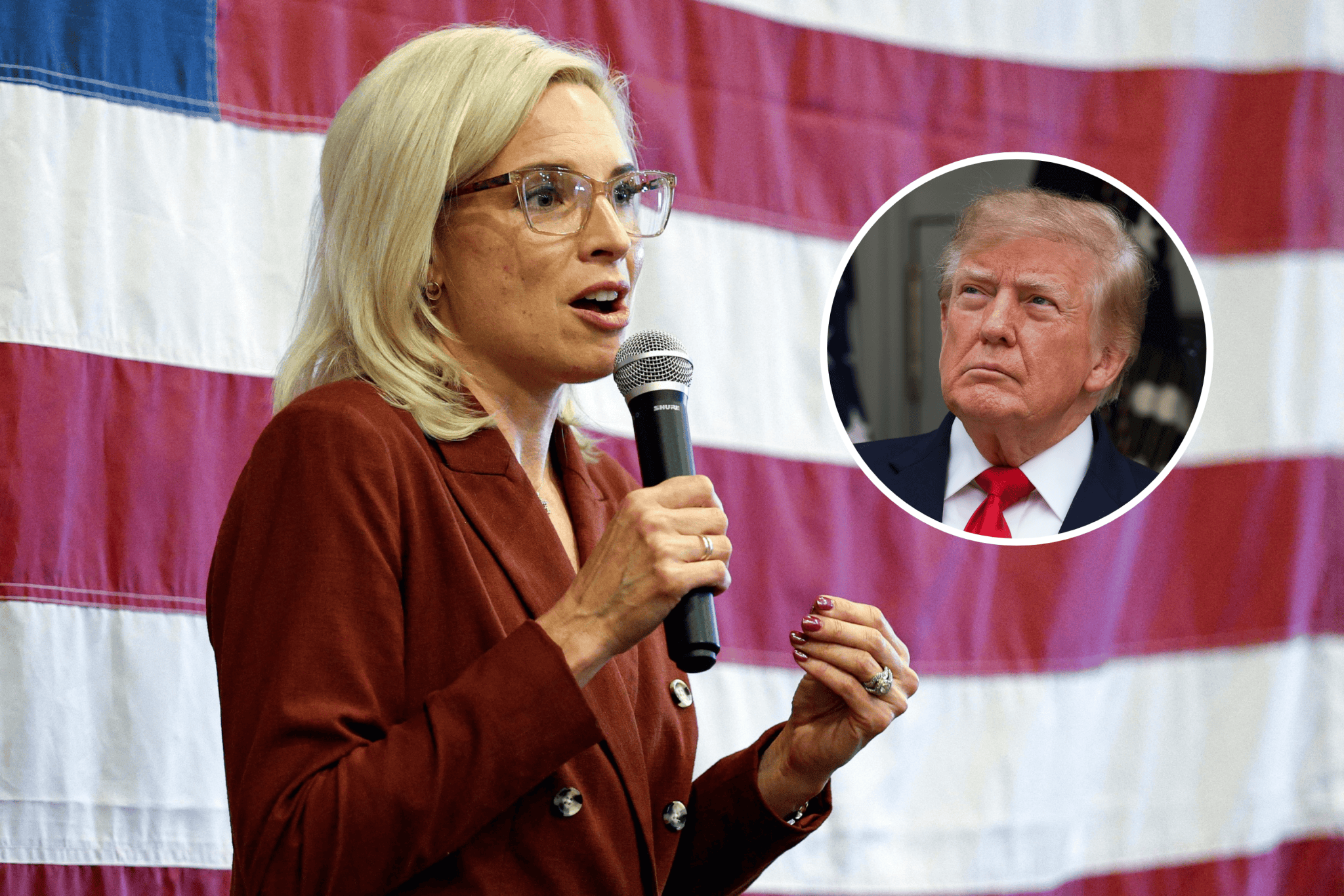 Ashley Hinson says she'll confront Trump on Putin deals ahead of Iowa rally