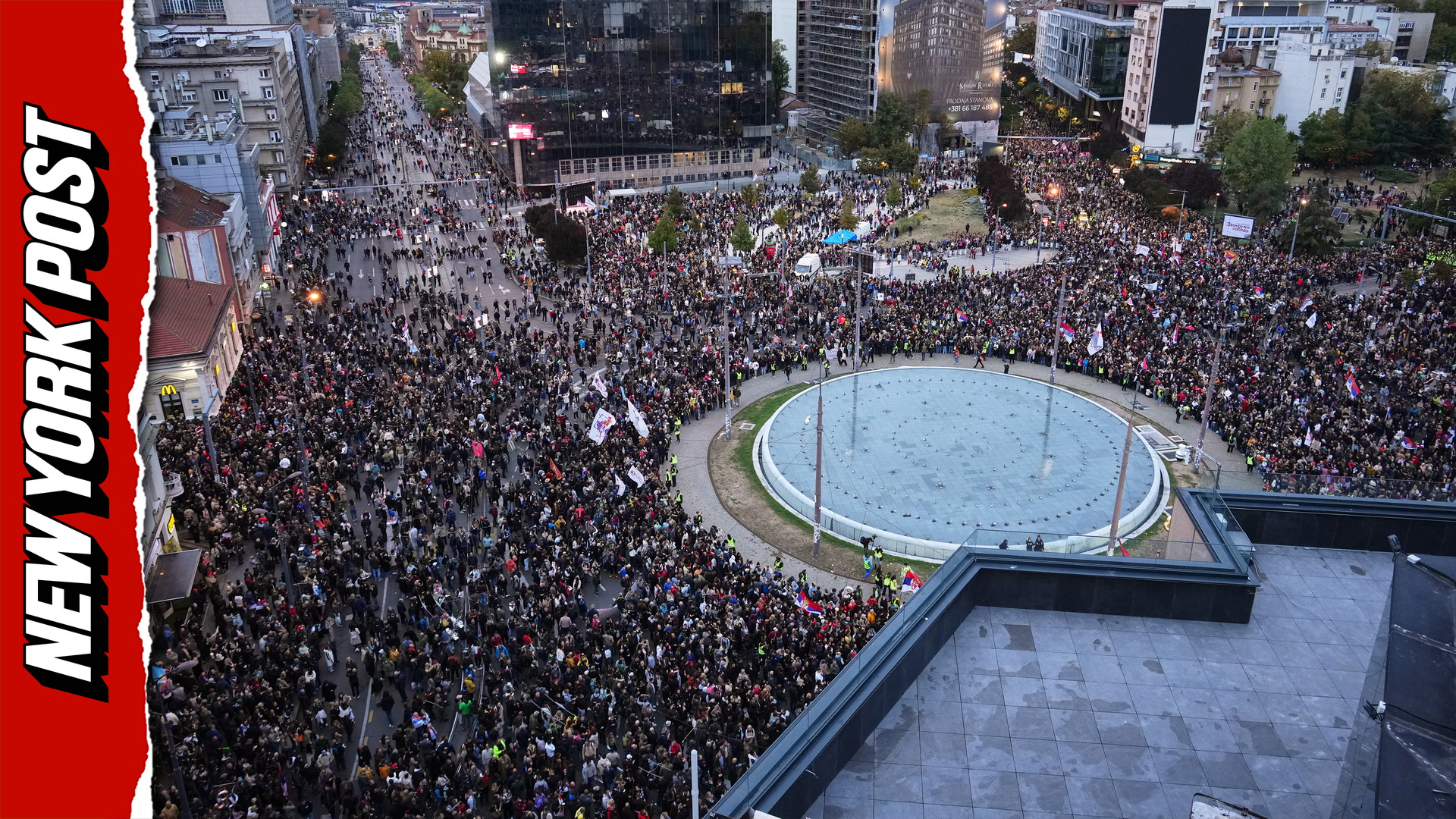 Serbian student movement sees tens of thousands rally ahead of high ...