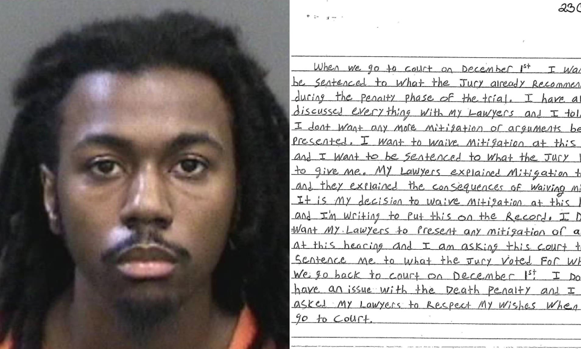 Rapper who killed woman and her unborn baby asks judge to sentence him ...