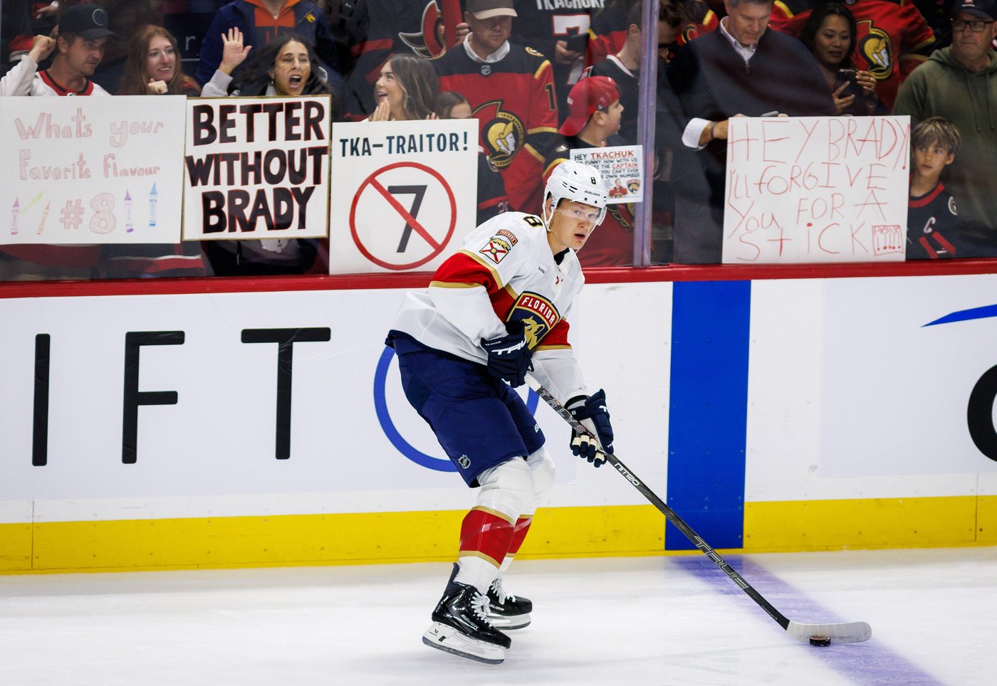 NHL fines Cousins, Matthew Tkachuk after heated Senators-Panthers clash