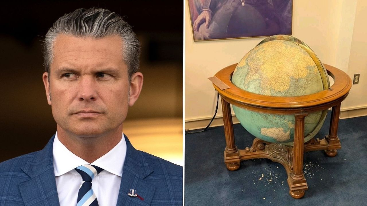 Hegseth's Pentagon blunder: Eisenhower's WWII globe smashed