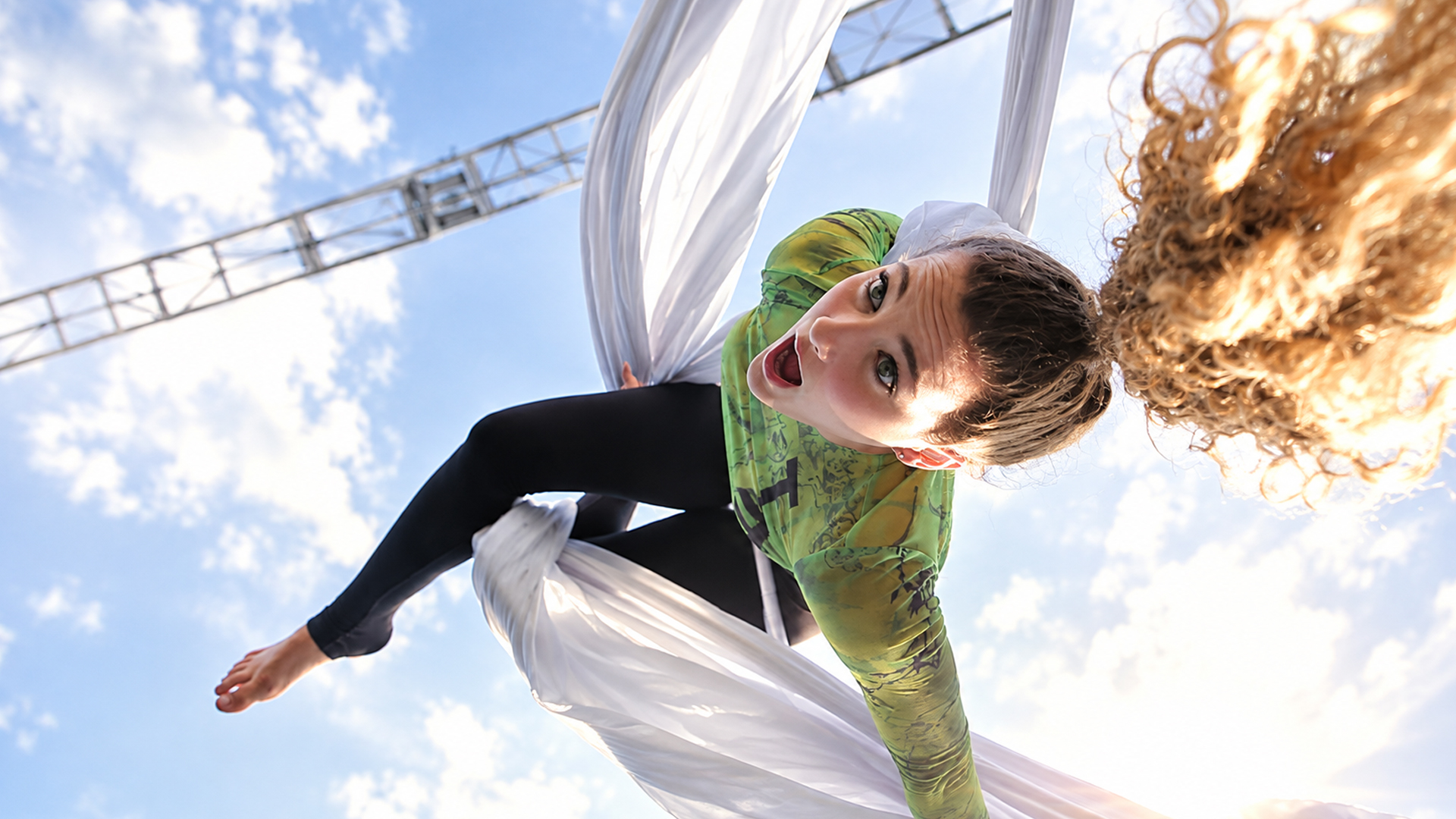 I spent the night hanging above the ground for 24 hours
