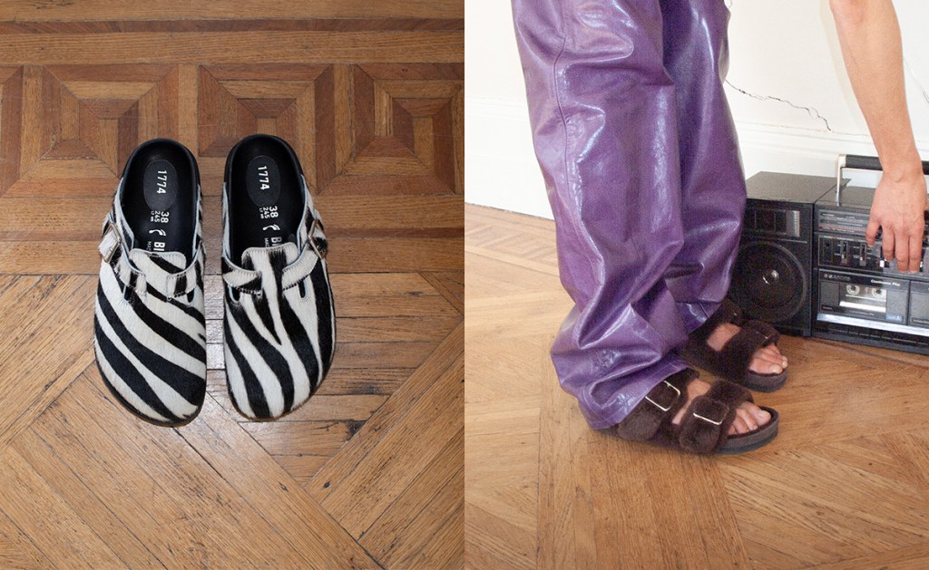 Birkenstock shearling Arizona sandals, Boston clogs for holiday 2026