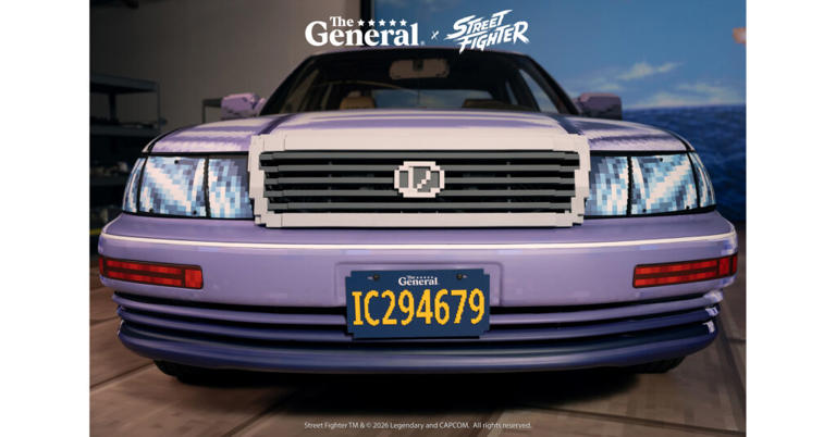 The general’s Street Fighter II giveaway car is a 1994 Lexus LS400 with ...