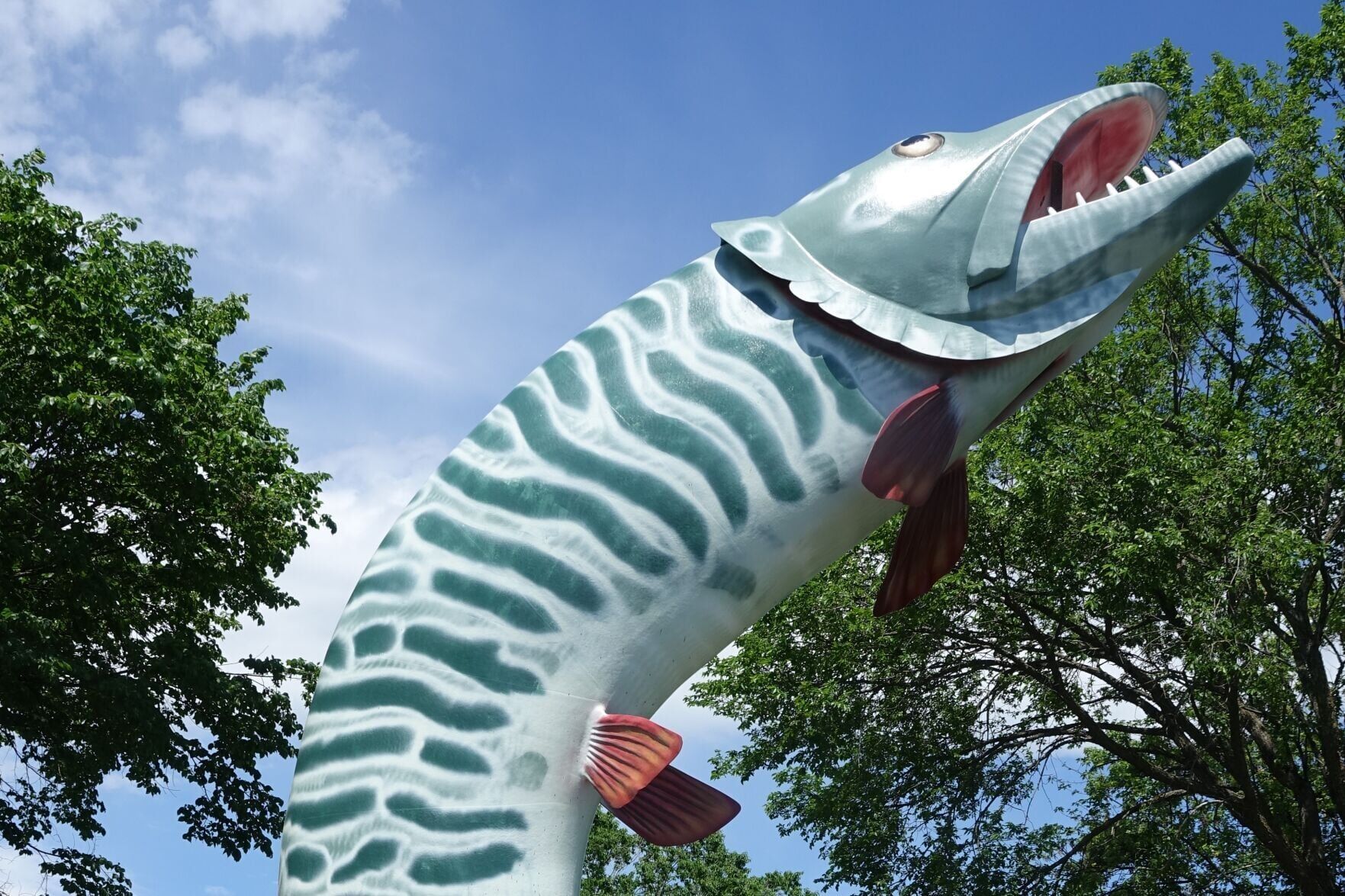 Husky the Muskie wins national landmark honour