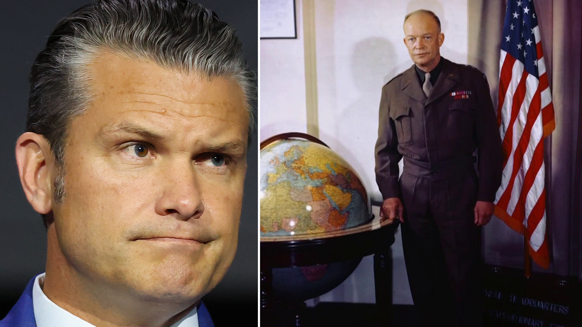 WaPo: Hegseth's staff broke Eisenhower's globe because he wanted it in ...