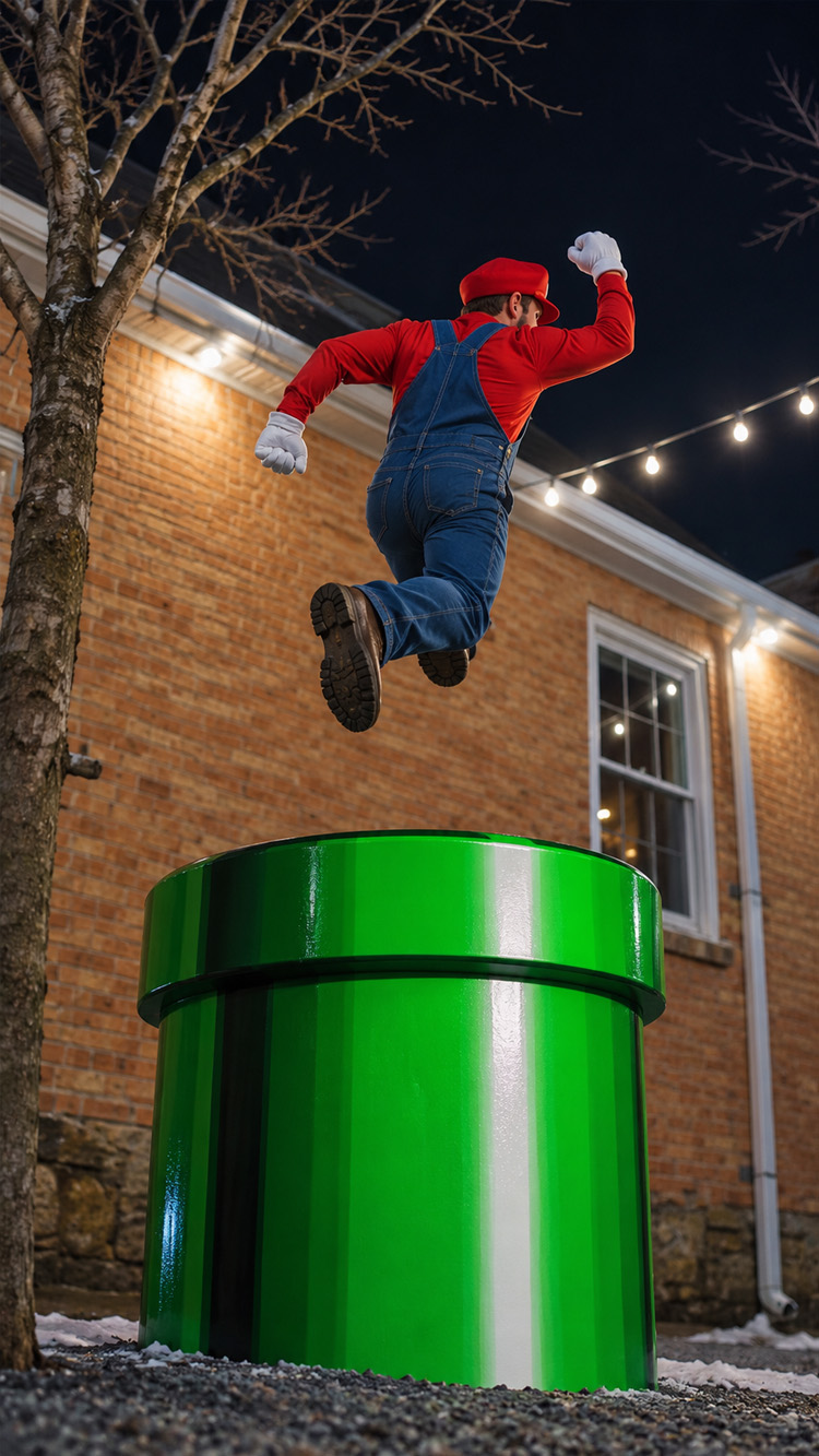 Super Mario World brings classic gaming into reality