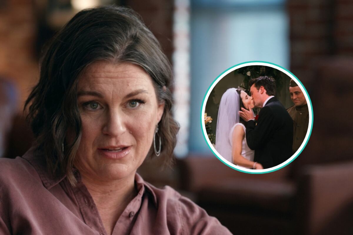 Matthew Perry vivía una dura batalla cuando Chandler se casó con Mónica ...