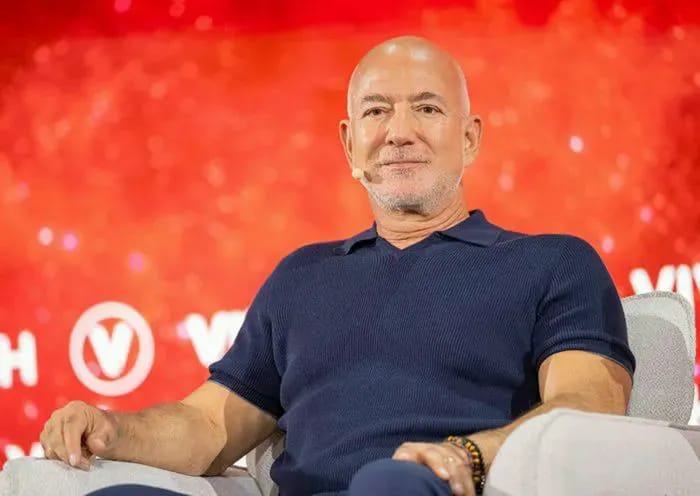 Jeff Bezos labeled 'out-of-touch' after he predicts AI will bring three ...