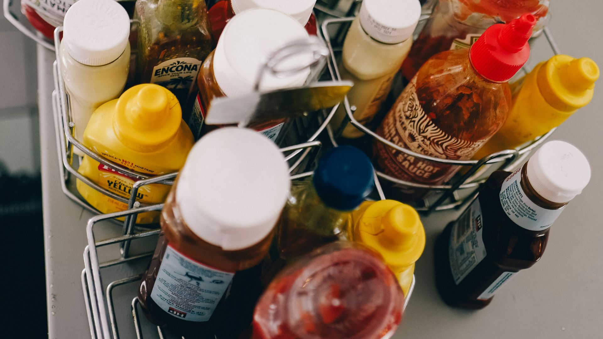 How many condiments does one household actually need?