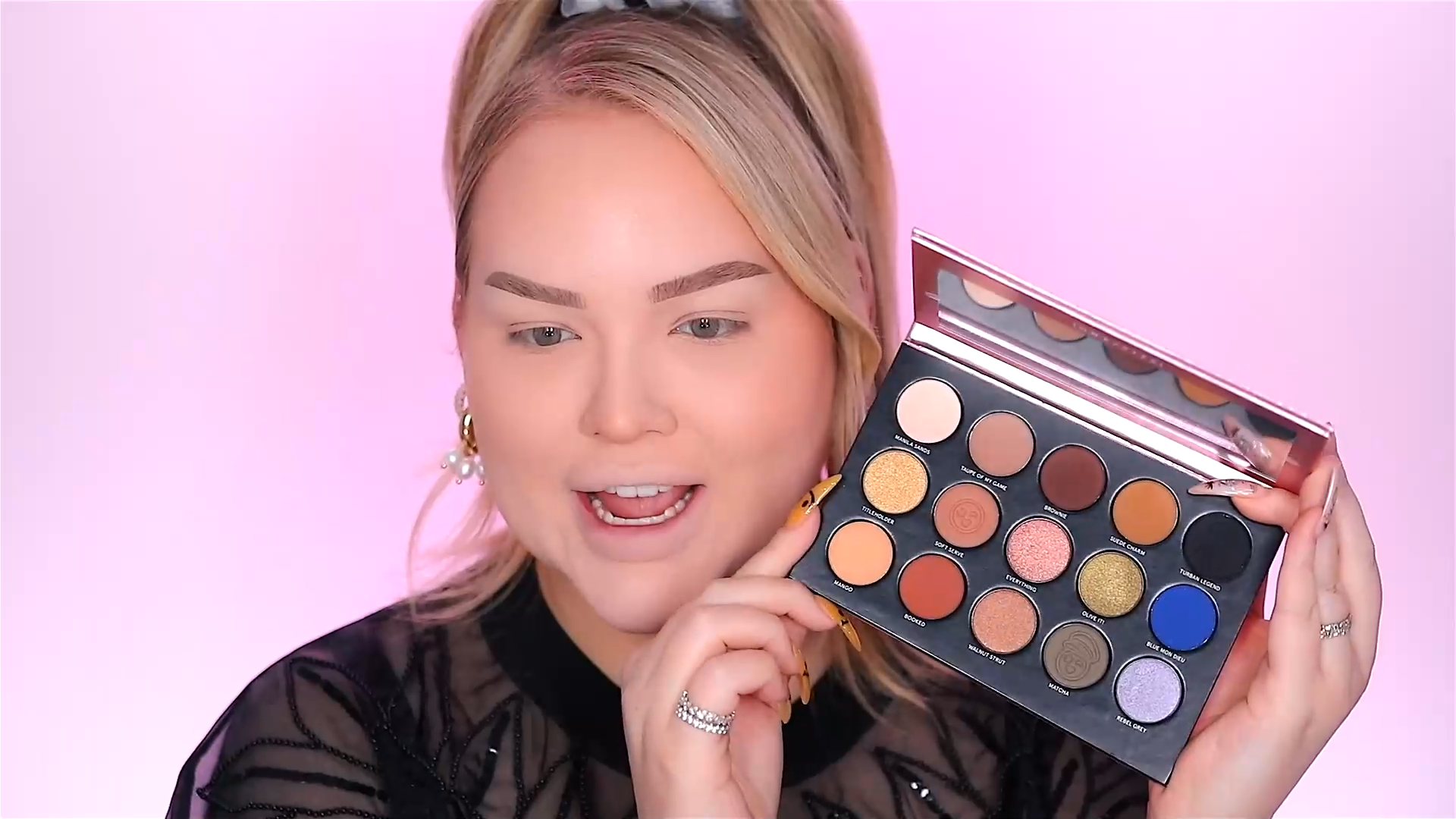 Beauty creator tests new makeup brand products
