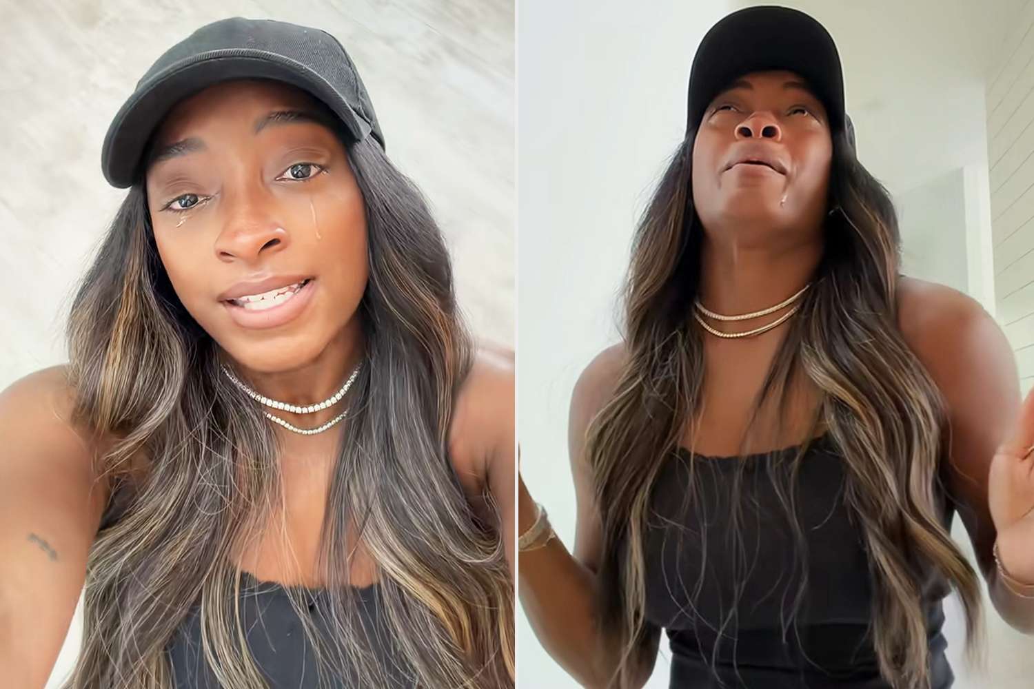Simone Biles breaks down in tears as she sells Houston-area home with husband Jonathan Owens: ‘I’m gonna miss it’