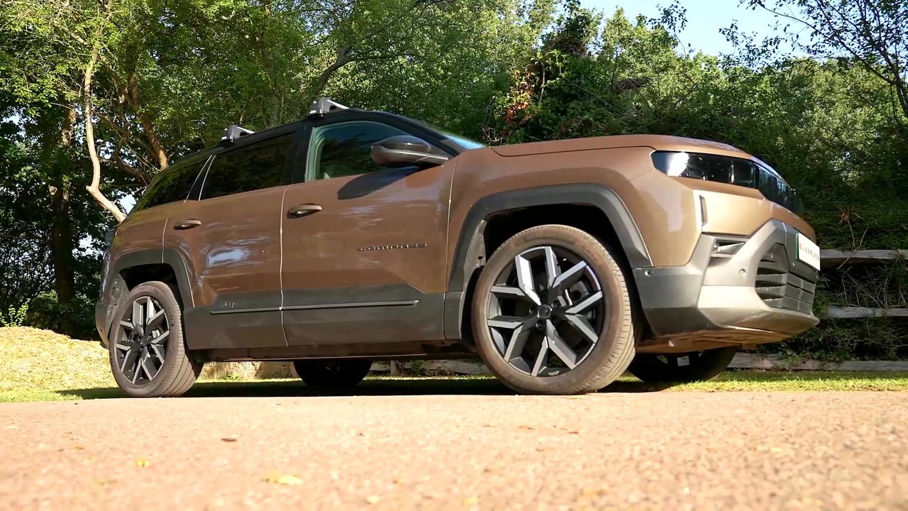 Jonathan Crouch tests the Jeep Compass electric mid-sized SUV