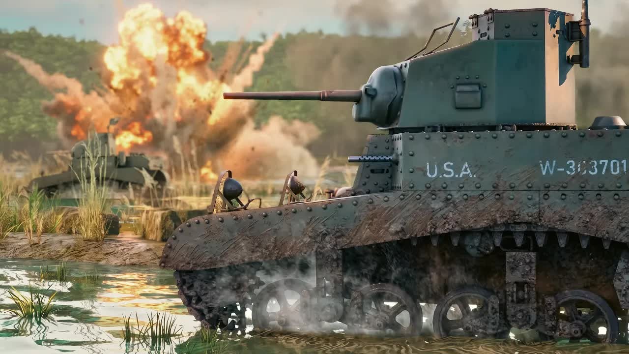 His tank was rammed and disabled - then the Japanese surrounded him