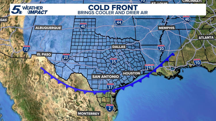 Why drier air can lead to cooler mornings in South Texas