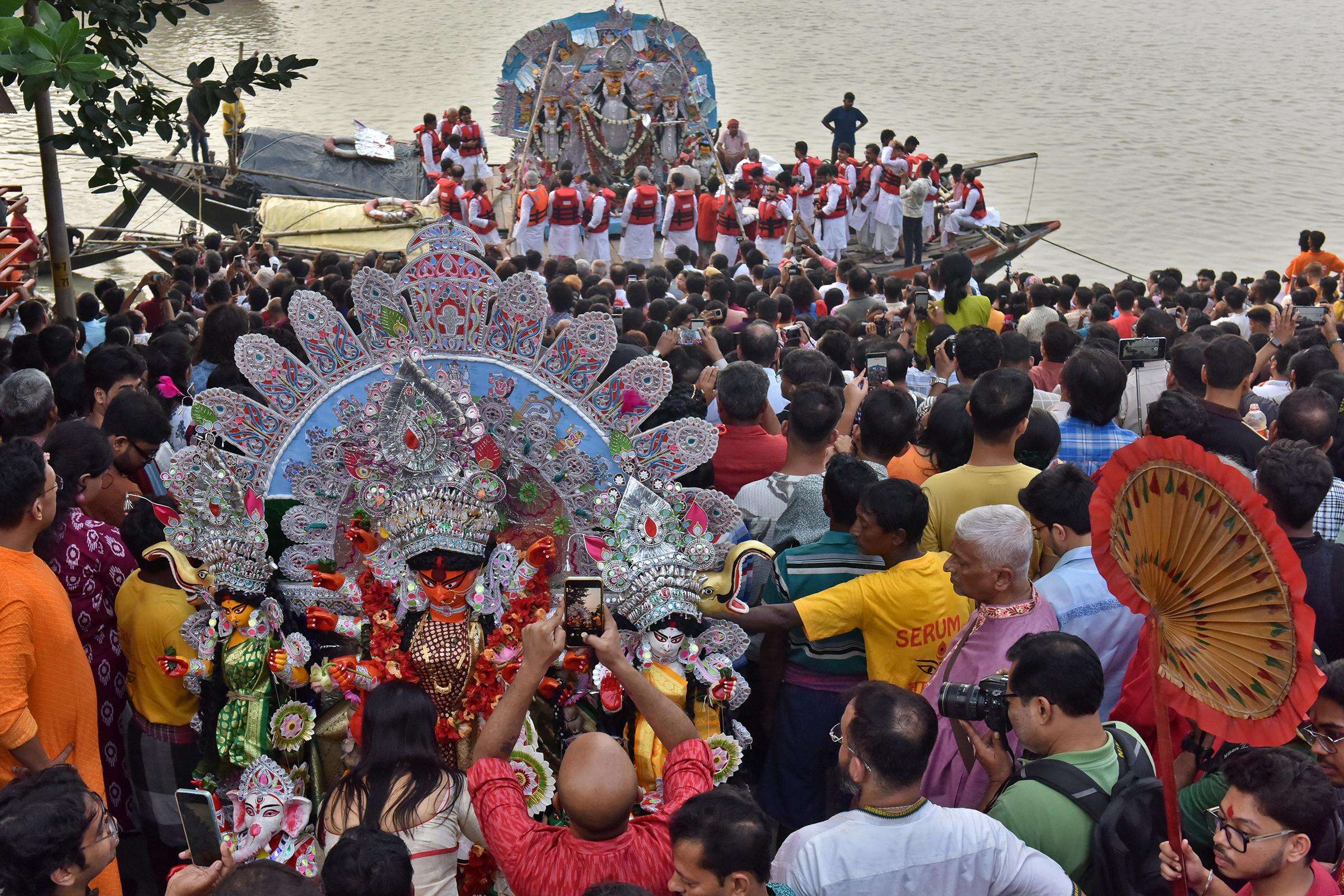 Only 'sanatanis' will touch idols during immersion: Suvendu