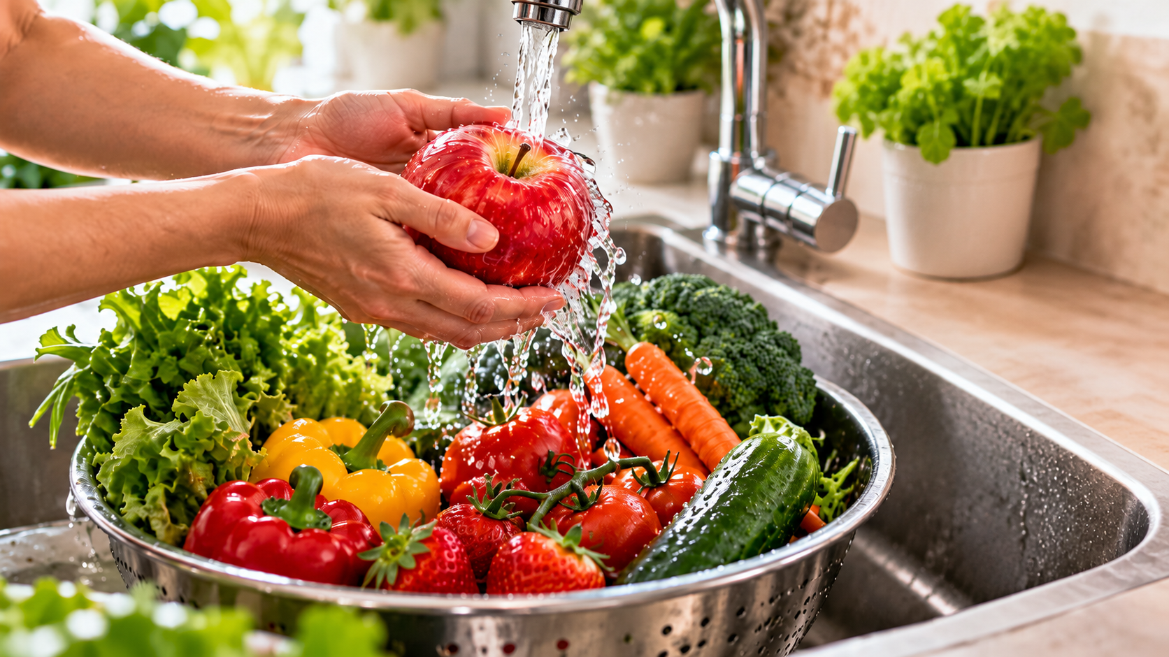 How to wash fruits and vegetables safely and avoid common mistakes