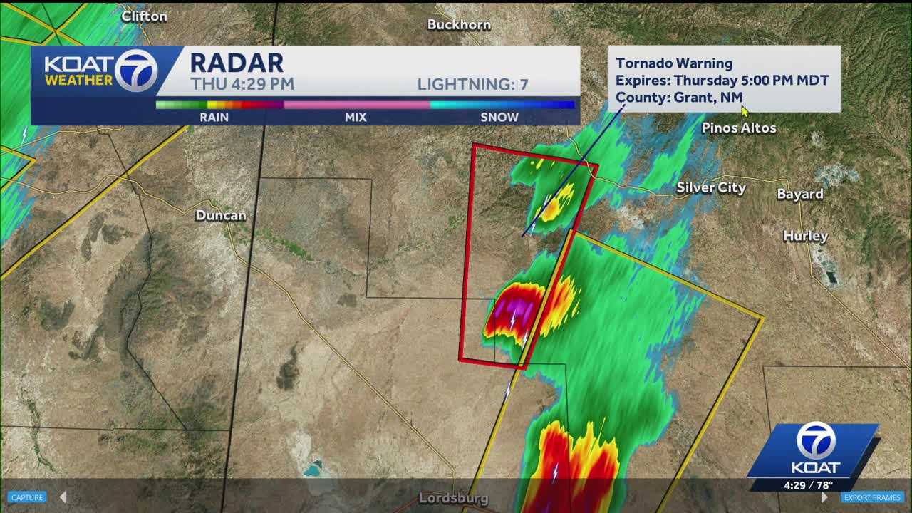 Live updates: Tracking severe weather in New Mexico