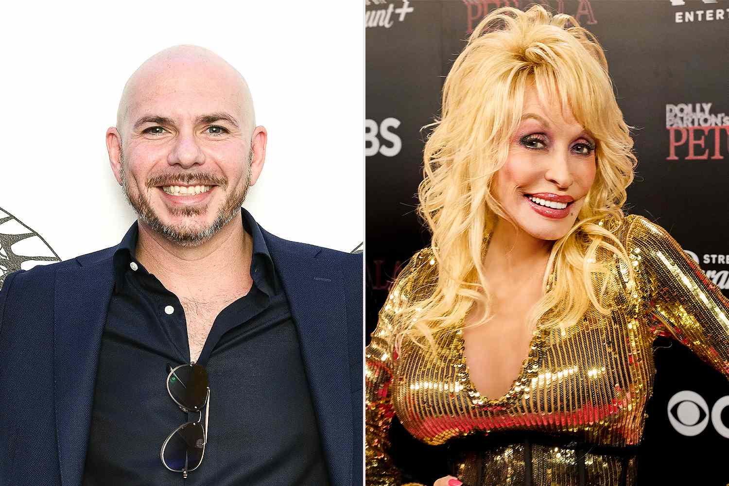 Pitbull says Dolly Parton once joked to him that she was known as 'Miss ...