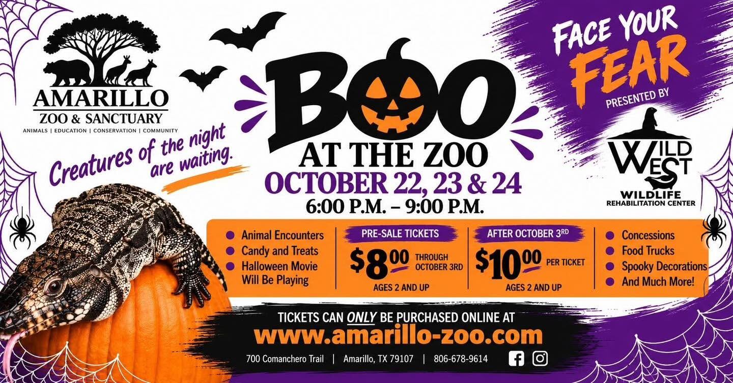 Amarillo Zoo’s ‘Boo at the Zoo’ kicks off tonight. Here’s how to get ...