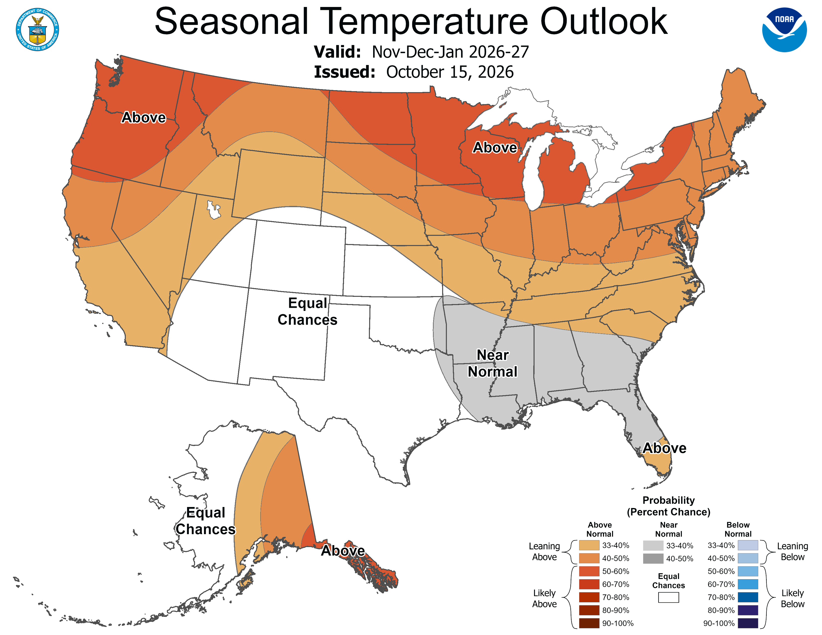 NOAA winter outlook gives glimpse of what is in store for SC in 2026