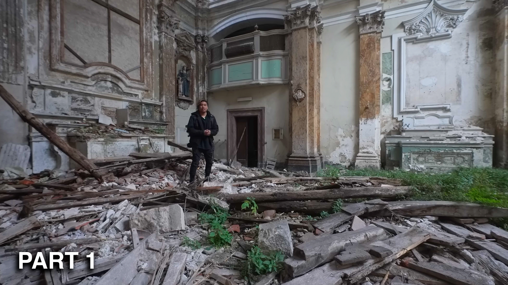 Alone in an abandoned ghost town found human remains (undiscovered ...