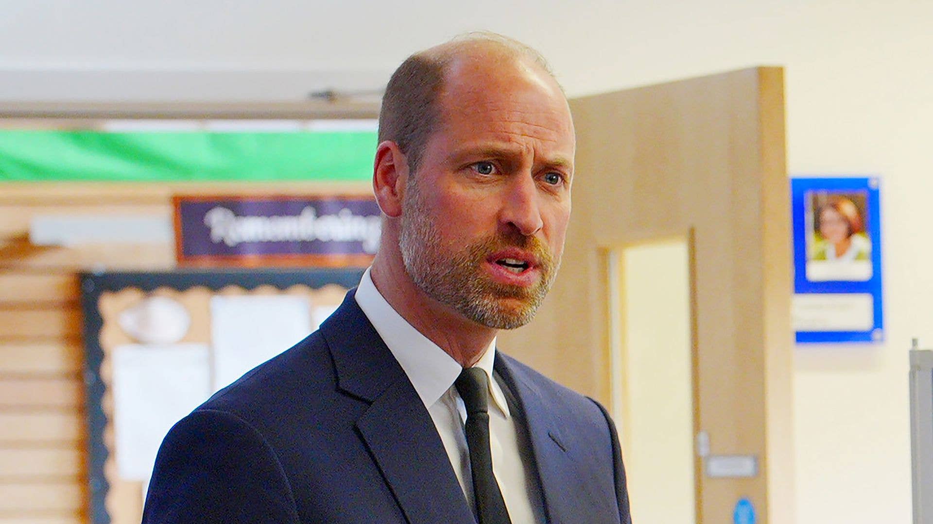 Prince William's futile struggle to escape eager royal fan caught on ...
