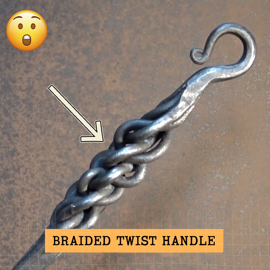 Hot twist and clean ring forging