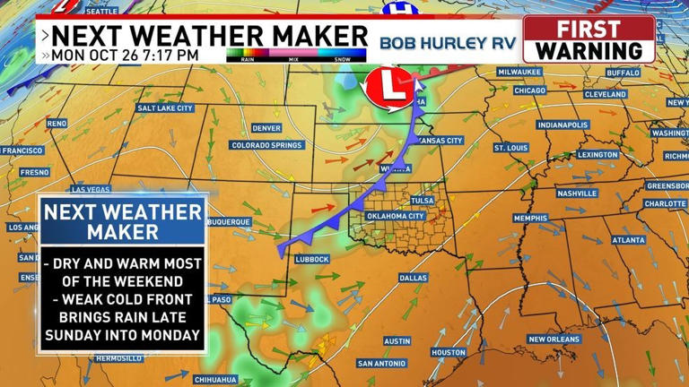 Weak cold front is still expected Monday, but models can't agree about ...