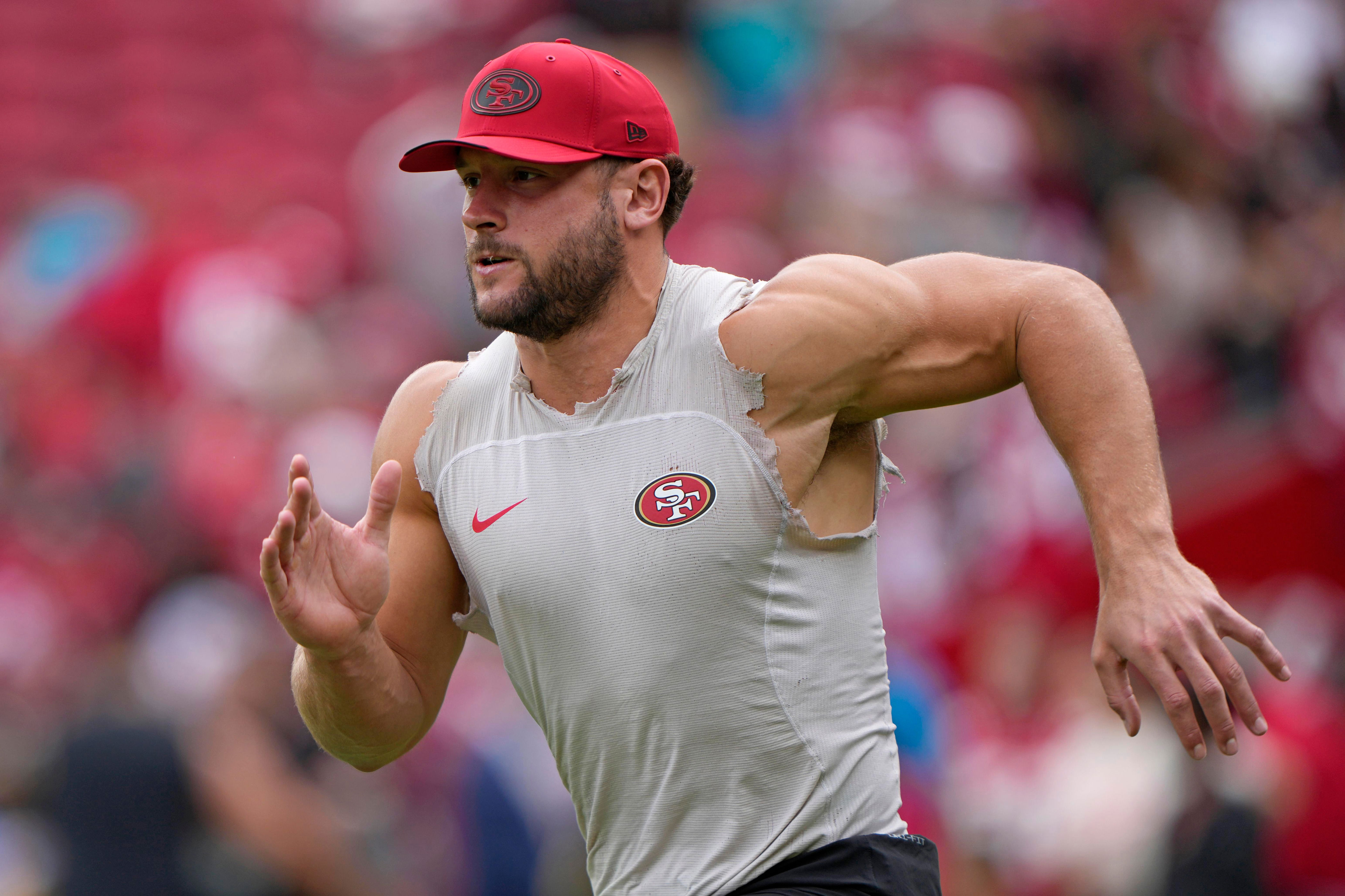 Another Nick Bosa-less practice for the 49ers