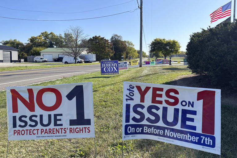 Ohio votes on abortion rights today. Eleven states may follow in 2024